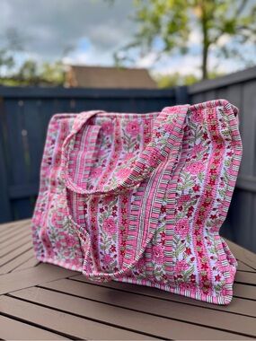 “The Ophelia” Quilted Tote